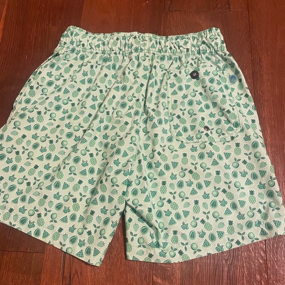 NWOT, Mr swim trunks, size M, green - Picture 2 of 6